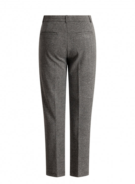 Yest Bertille Essential Pant - Dark Grey/Multi