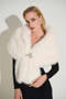 Joseph Ribkoff Signature Faux Fur Cape