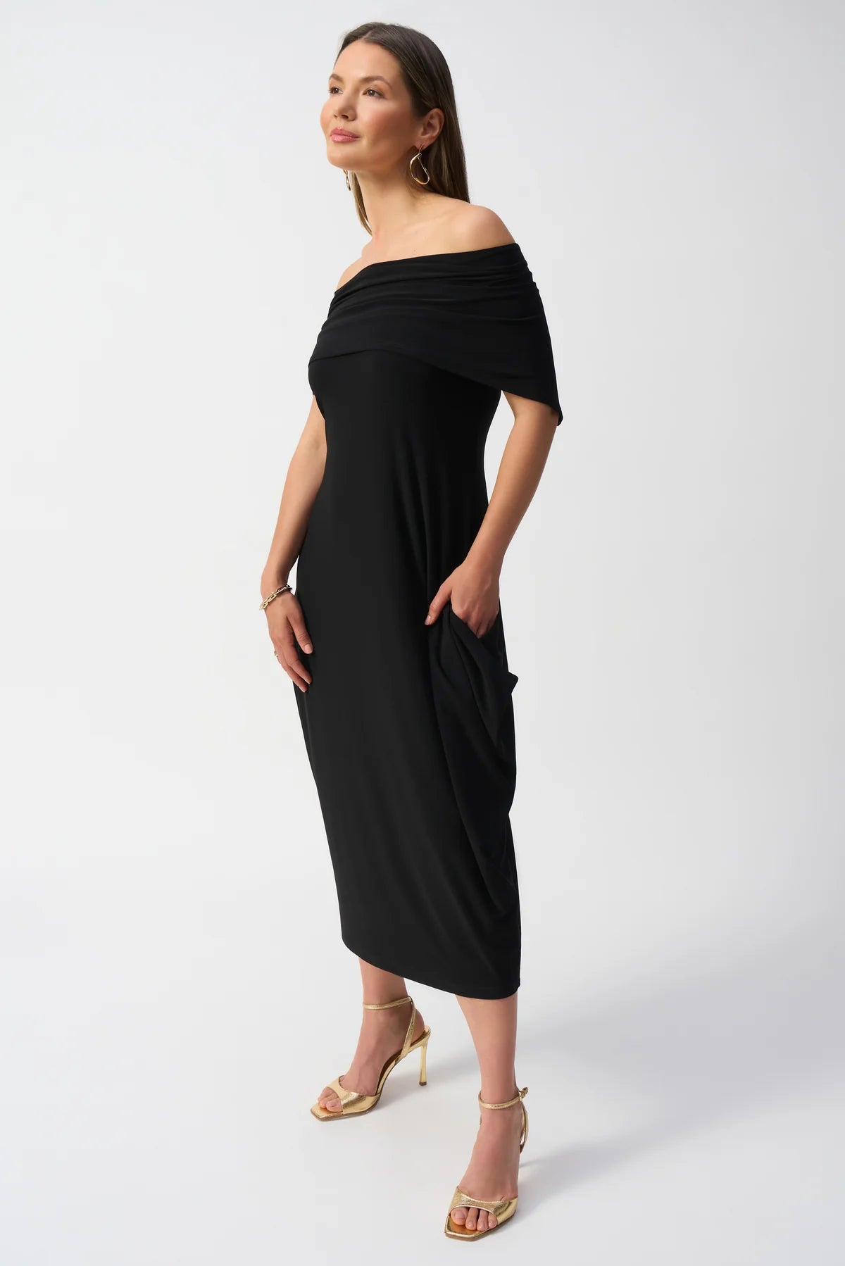 Joseph Ribkoff Off Shoulder Dress