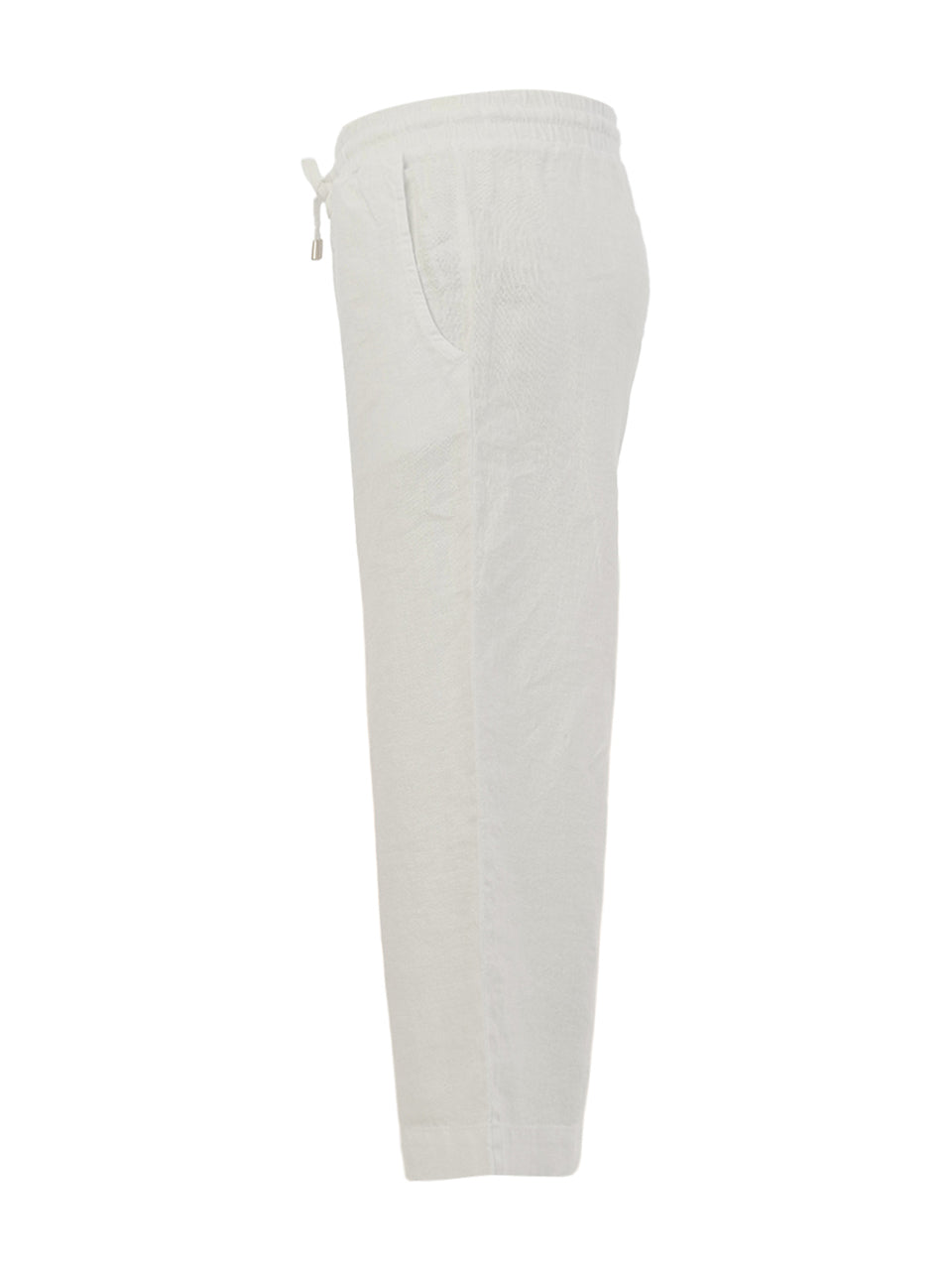 Dolcezza White Linen Pants
