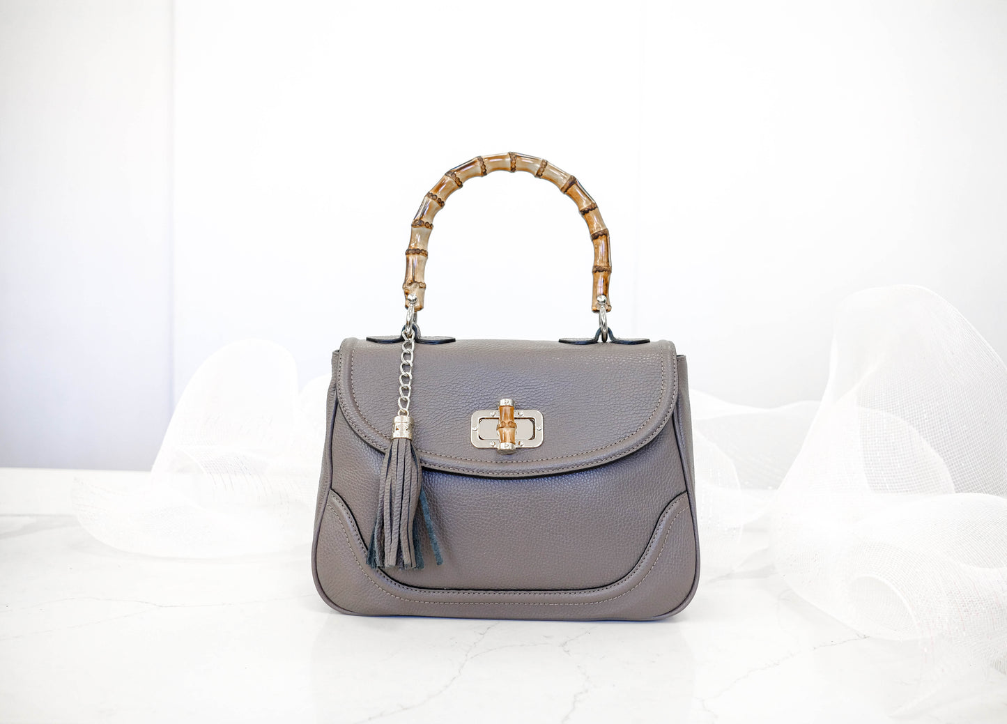 Alsa Brina Vinatge Style Leather Hand Bag