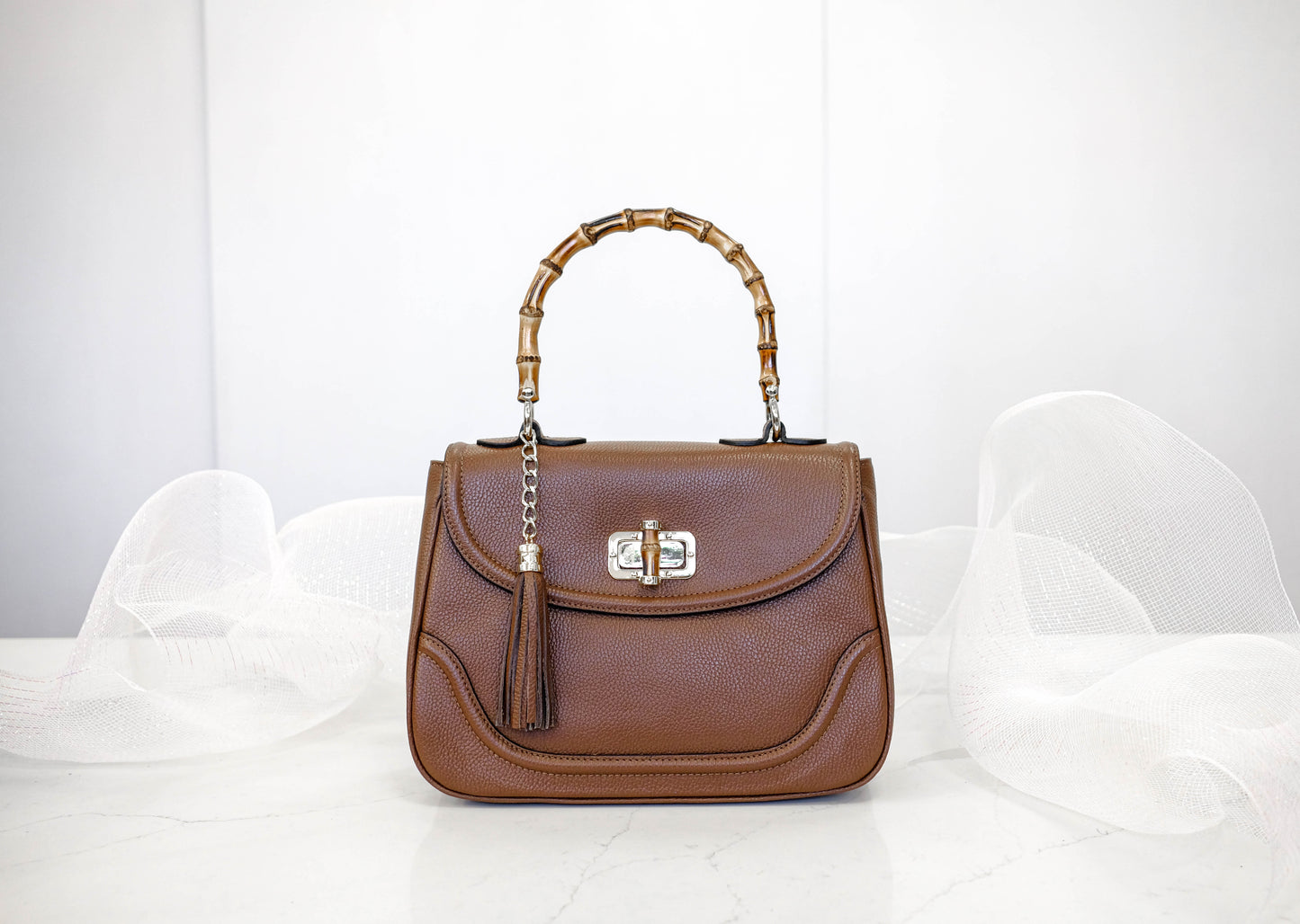 Alsa Brina Vinatge Style Leather Hand Bag