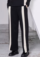 Naya Black/Sand Wide Leg Leisure Pant