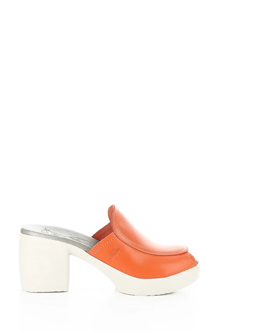 Fly London Slip On Sandal - Orange