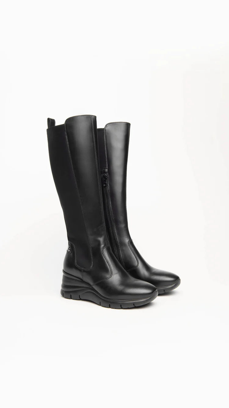 Nero Giardini Knee High Wedge Boot