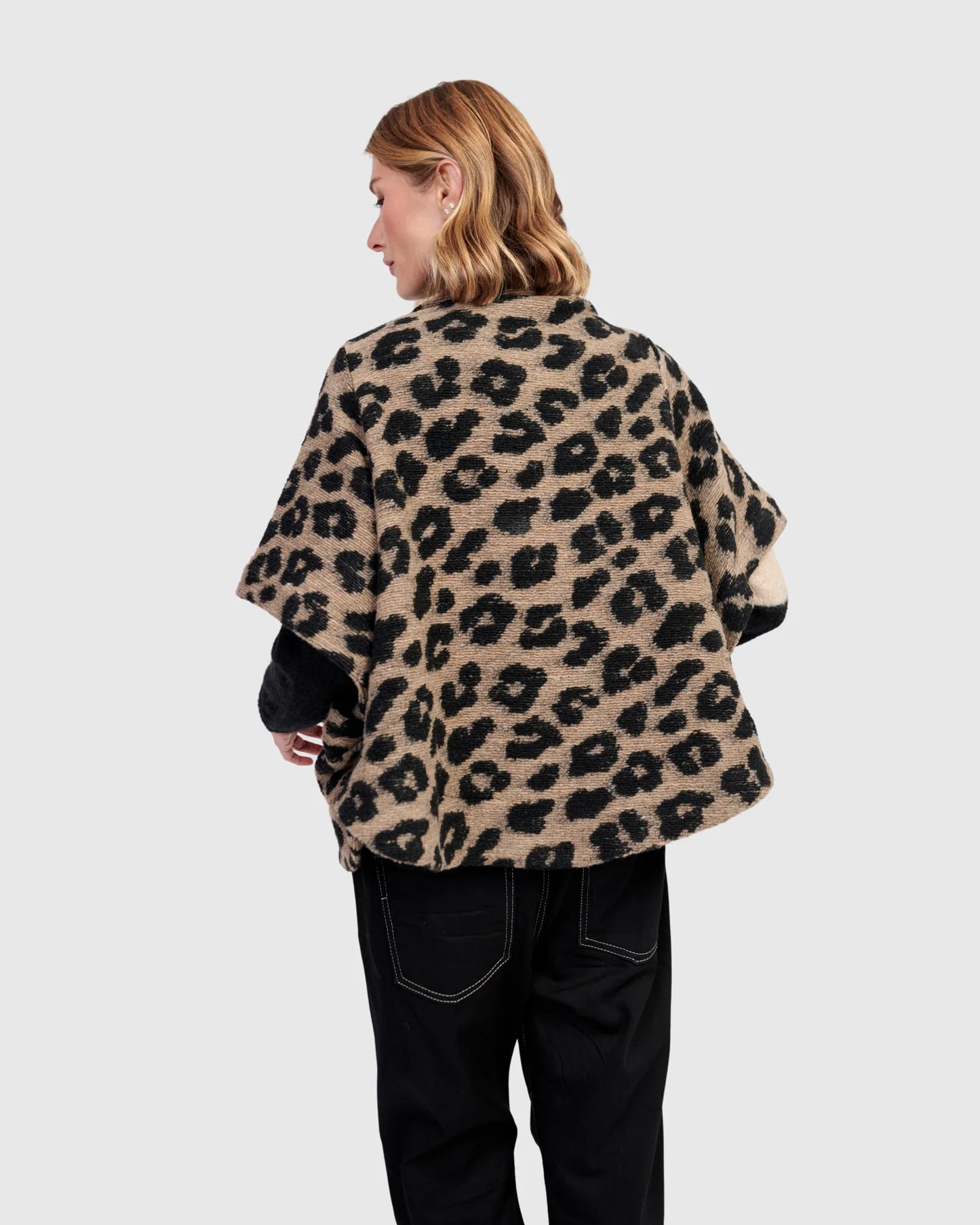 Alembika Leopard Crop Jacket