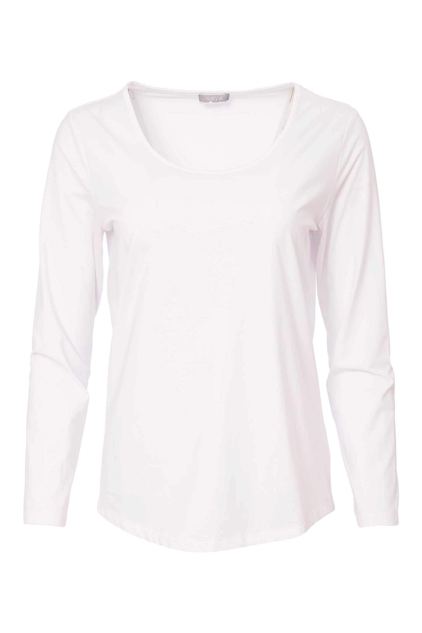 Naya Long Sleeve Top (White)