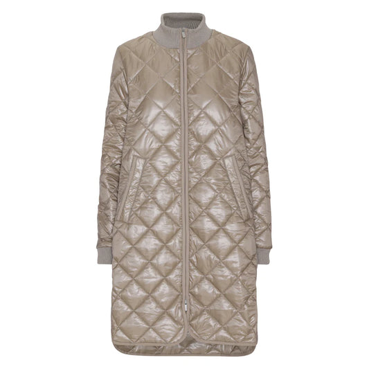 Ilse Jackobsen Quilted Jacket (Taupe)