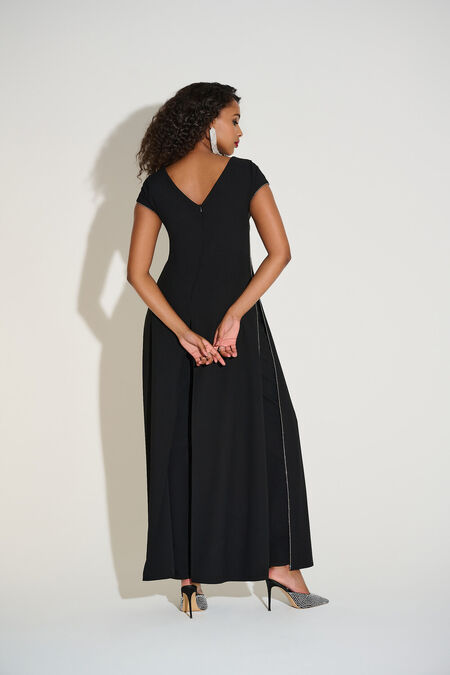 Joseph Ribkoff Formal V-Neck Jumpsuit