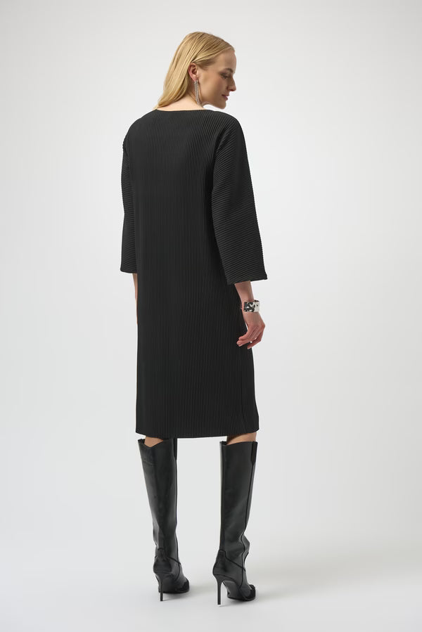 Joseph Ribkoff Knee Length Pleated Dress