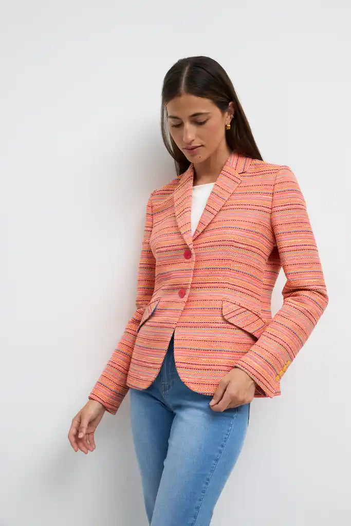Bariloche Spring Blazer, Coral