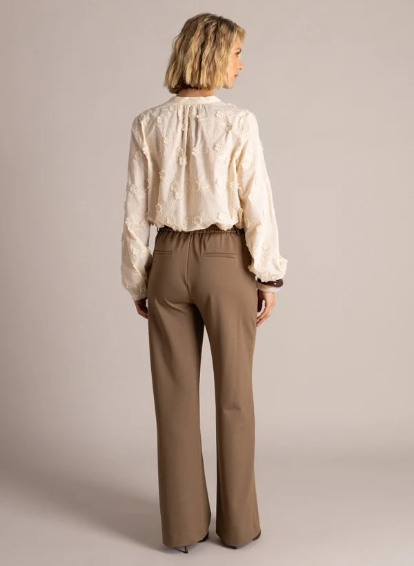 Yest Silja Pant - Grey Olive