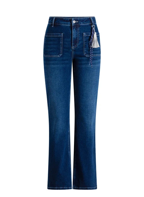 Yest Urana Dark Blue Denim Jean