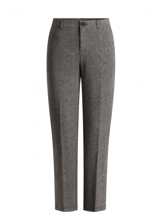 Yest Bertille Essential Pant - Dark Grey/Multi
