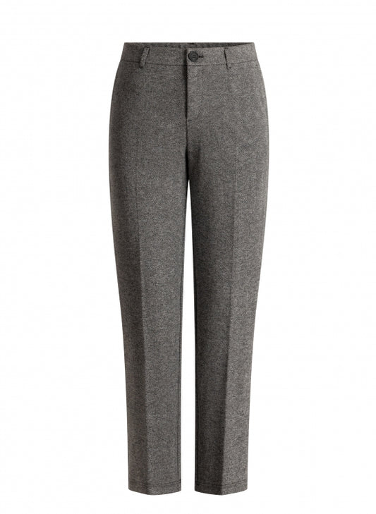 Yest Bertille Essential Pant - Dark Grey/Multi