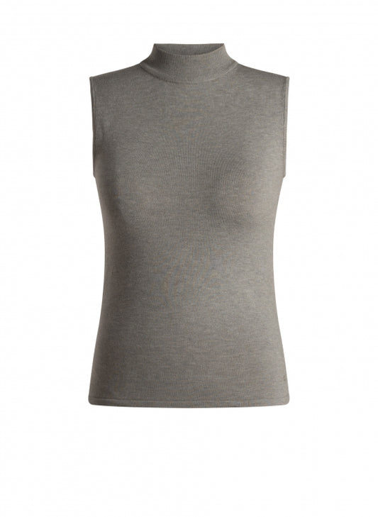 Yest Bobby Essential Sweater - Grey Melange