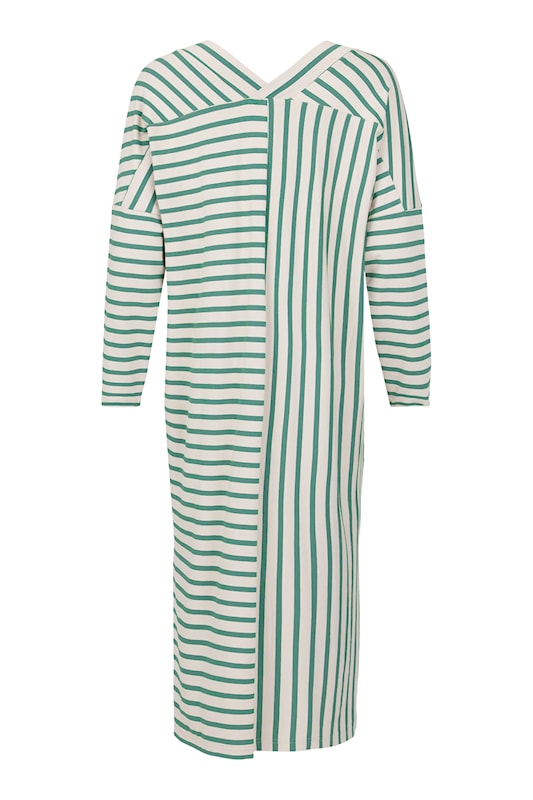 Noen Green Stripe Dress