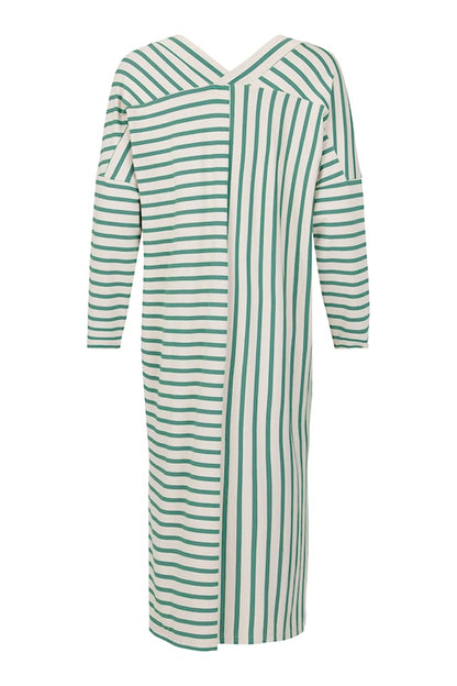 Noen Green Stripe Dress