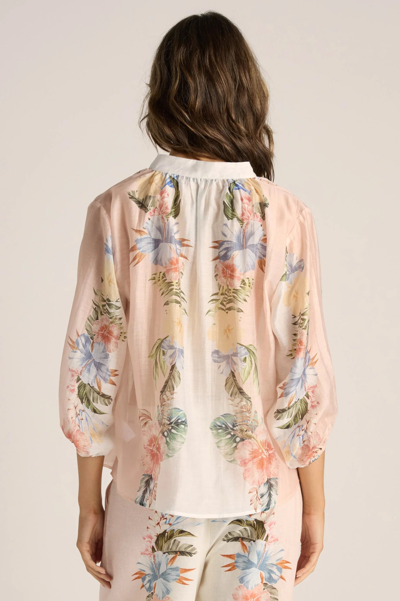 Fate & Becker Solara Placement Print Top