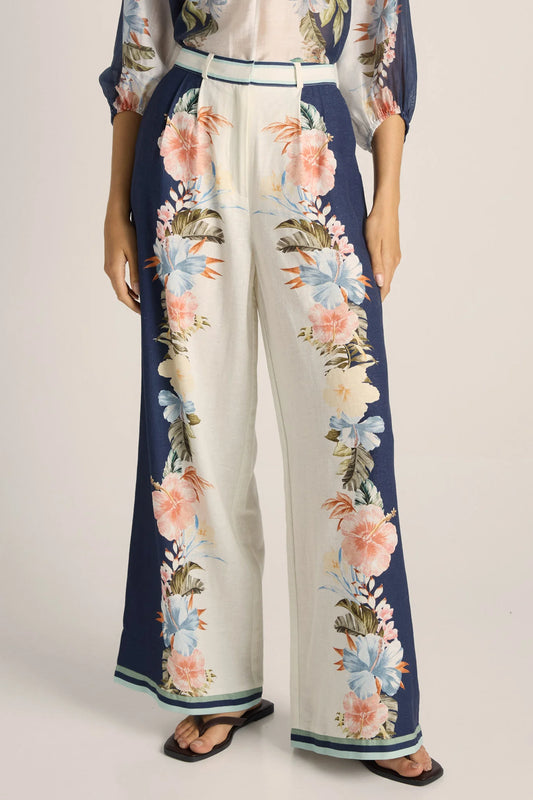 Fate & Becker Solara Placement Print Pant