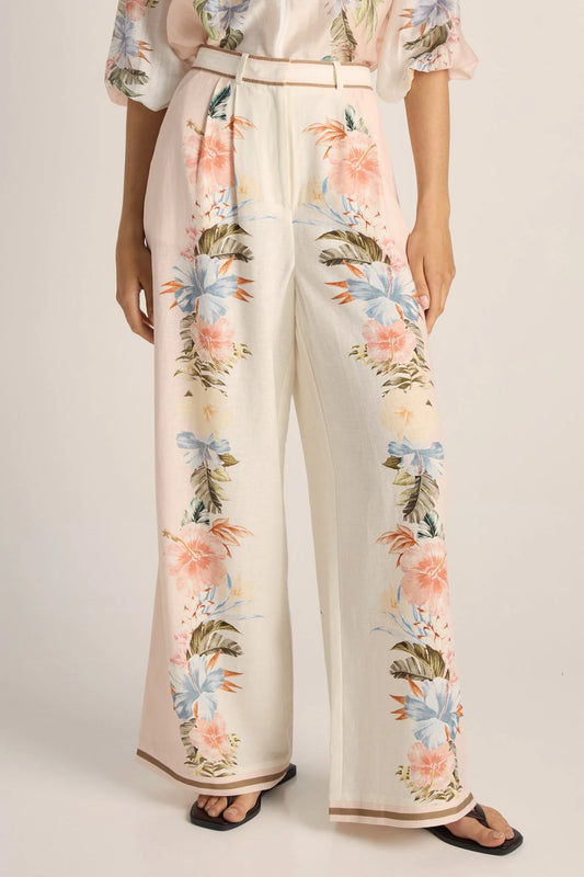 Fate & Becker Solara Placement Print Pant