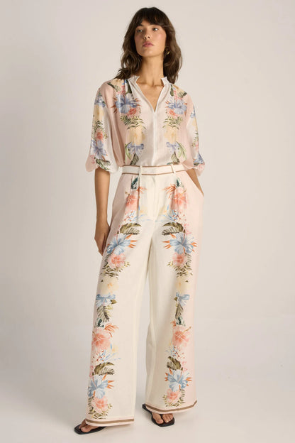 Fate & Becker Solara Placement Print Pant