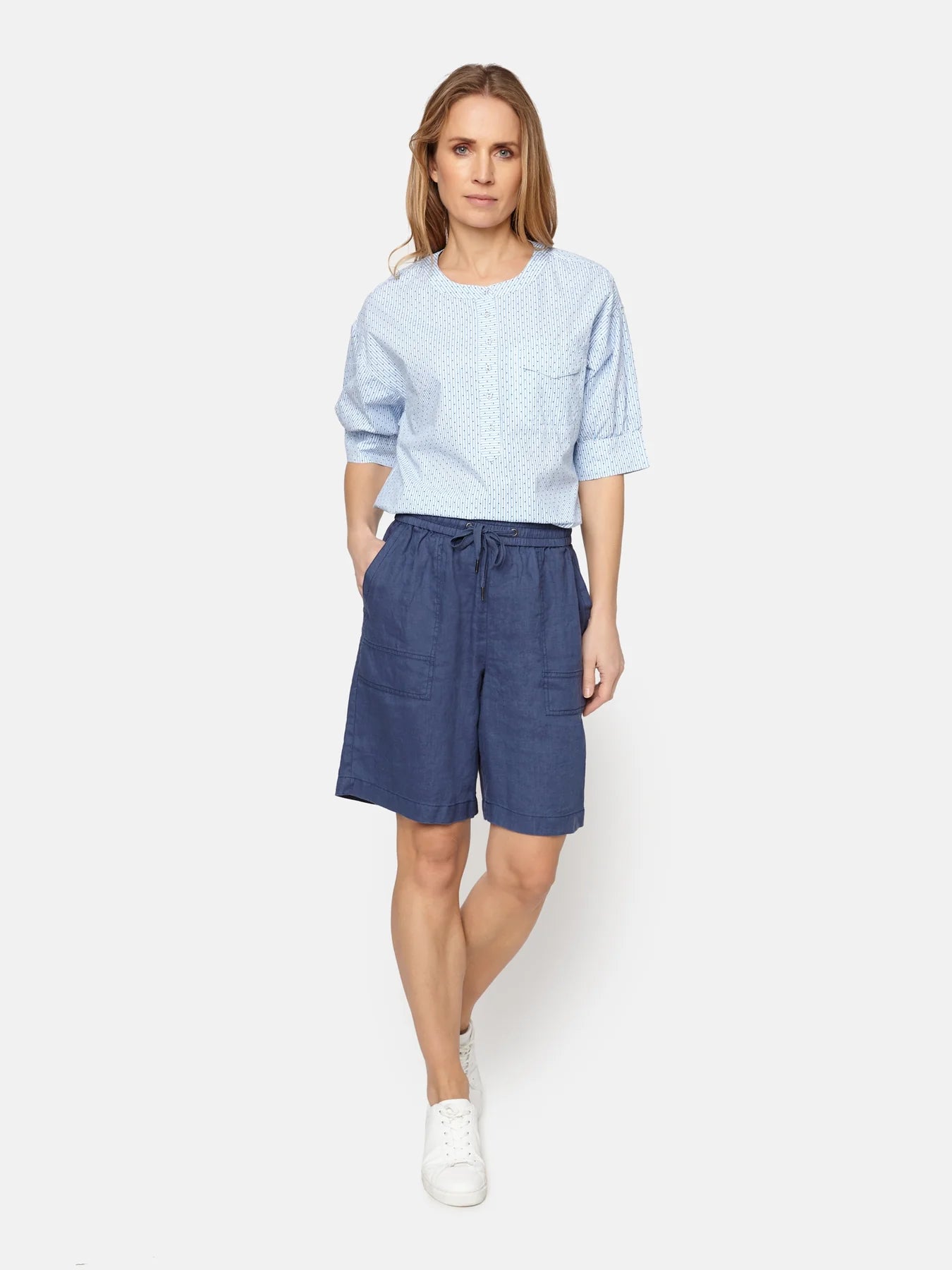 B. Coastline Linen Shorts