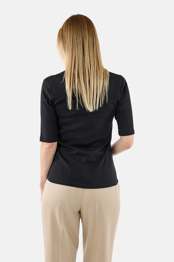 B. Copenhagen Black Polo Top