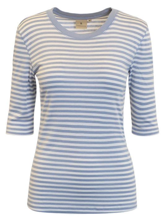 B.  Copenhagen Crew Neck Striped Top