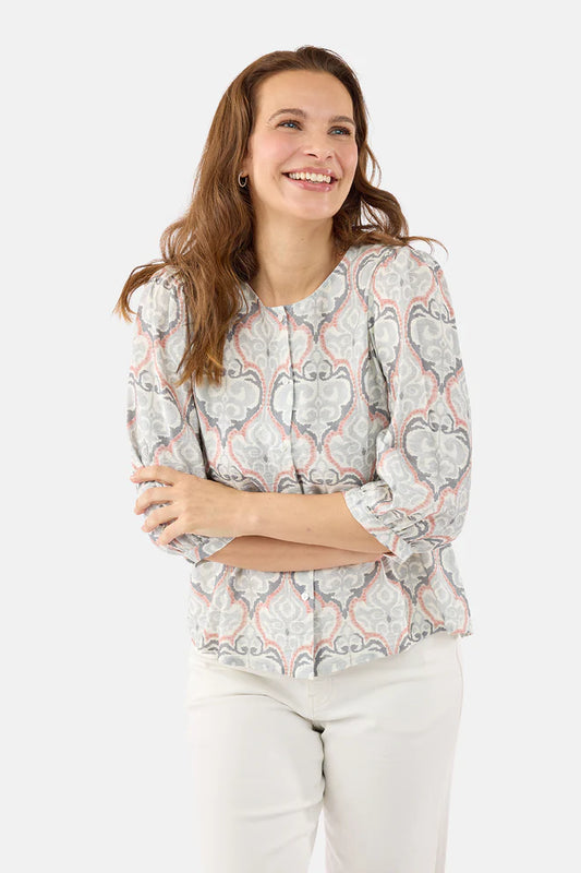 B. Copenhagen Printed Blouse