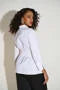 Joseph Ribkoff Stretch Taffeta Fitted Blouse