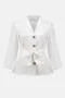 Joseph Ribkoff Stretch Taffeta Fitted Blouse