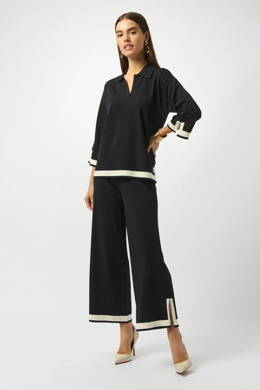 Joseph Ribkoff Colour Block Knit Top