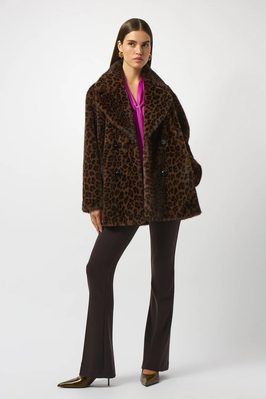 Joseph Ribkoff Leopard Coat