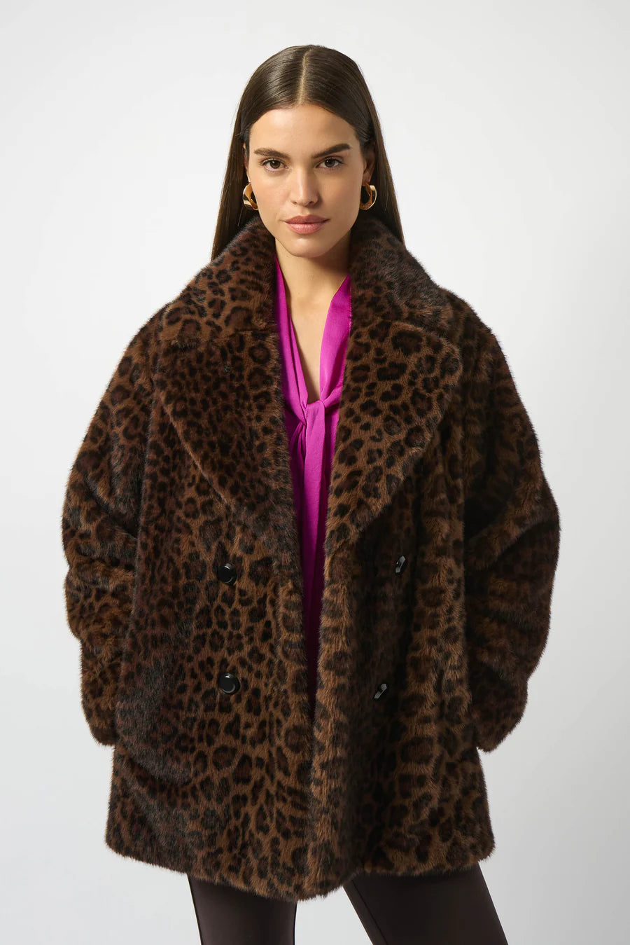 Joseph Ribkoff Leopard Coat