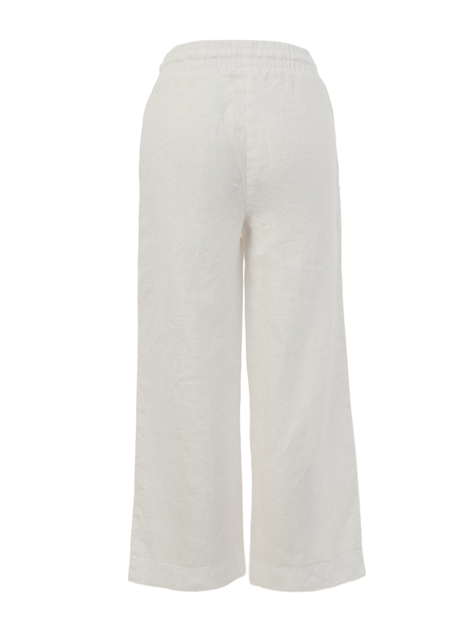 Dolcezza White Linen Pants