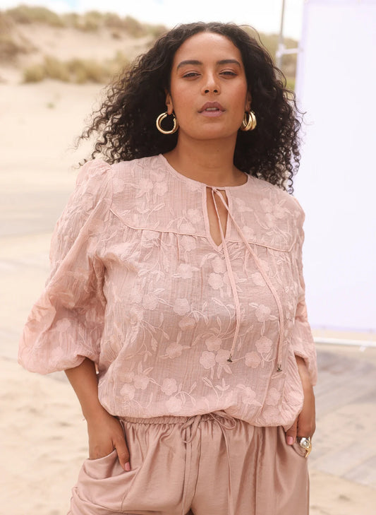 Yest Blouse Kora Rose Clay