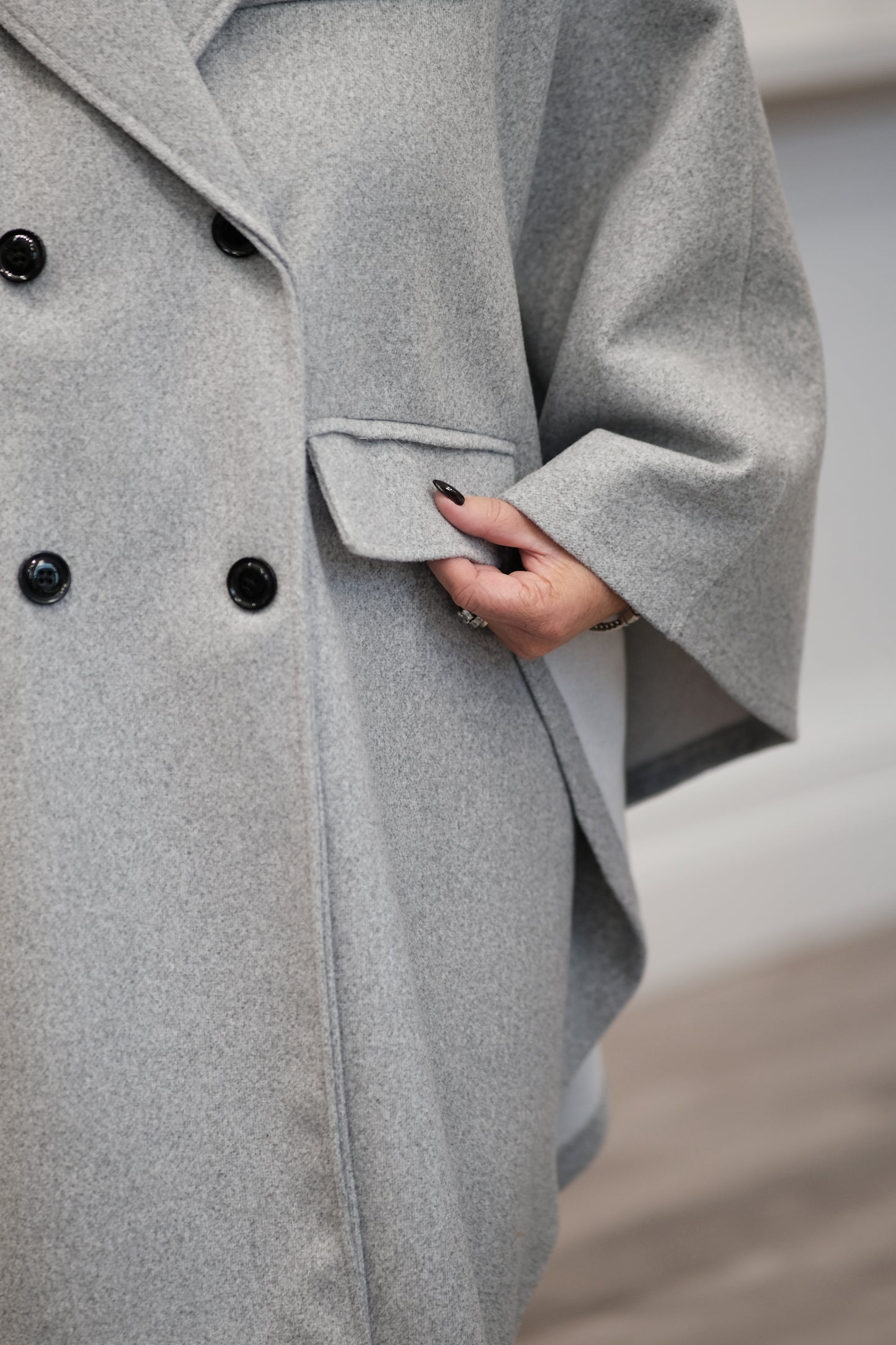 Coat Style Cape