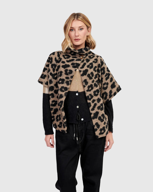 Alembika Leopard Crop Jacket