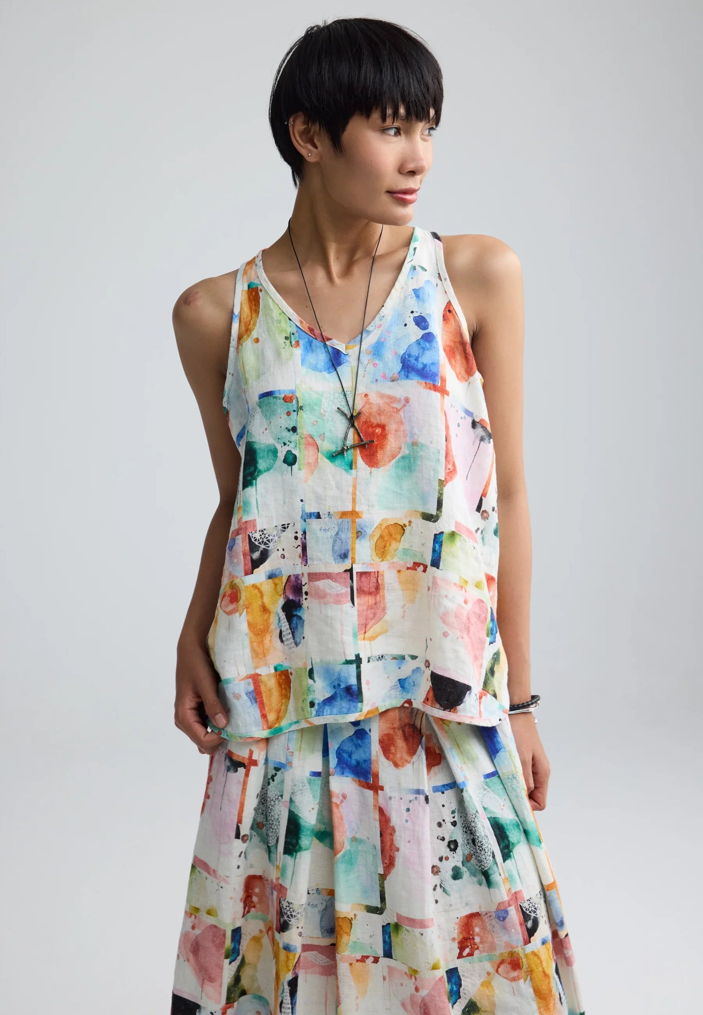 Luukaa Linen Tank Top