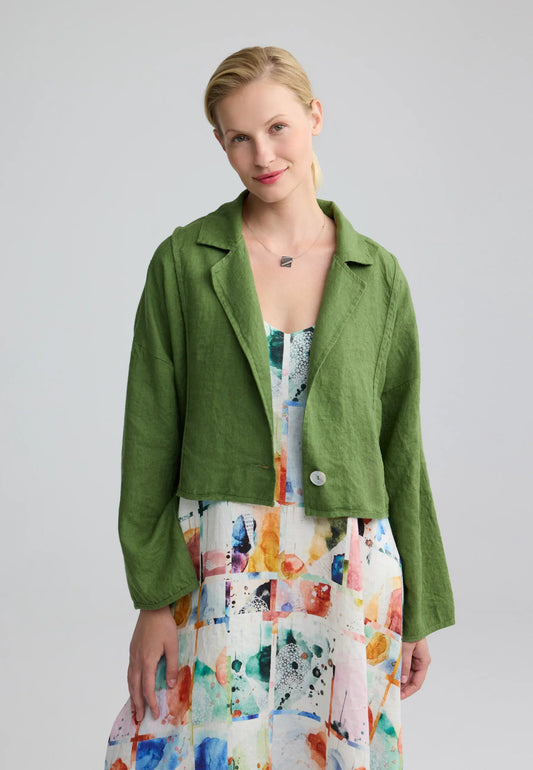 Luukaa Linen Bolero Jacket