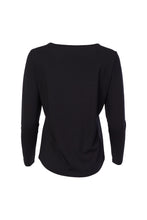 Load image into Gallery viewer, Naya Black Long Sleeve Top NAW23298