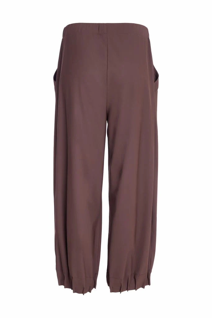 Naya Travel Pant with Pin Tuck Hem