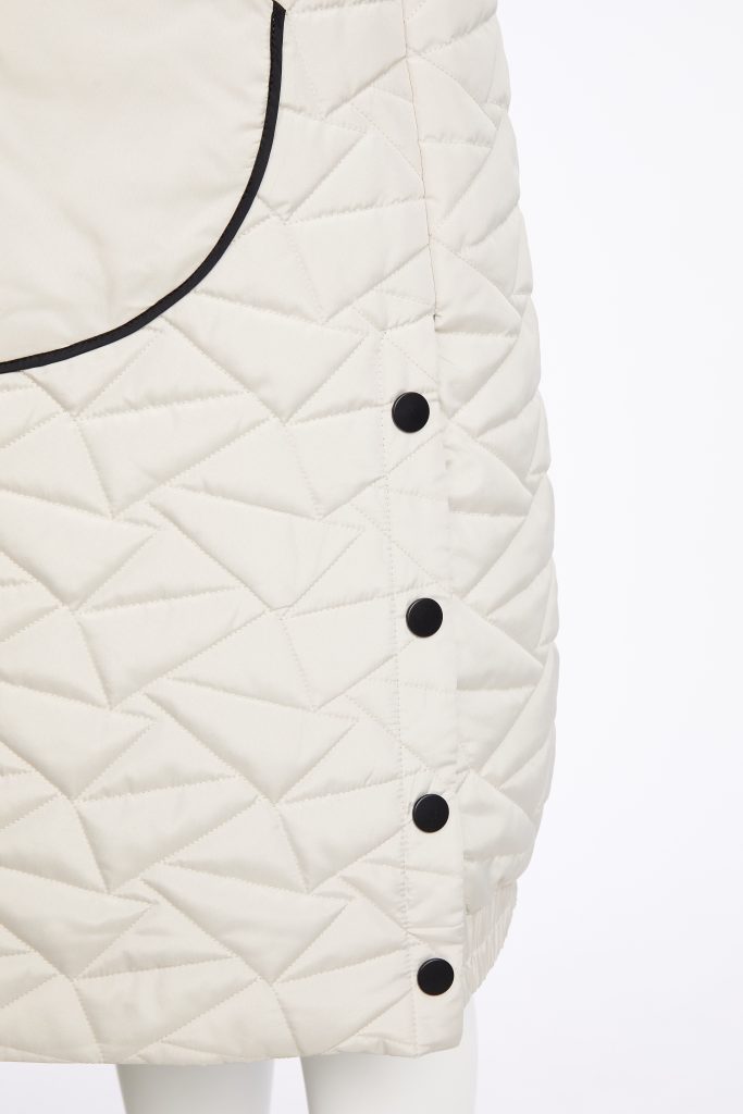 Naya Quilted Long Vest
