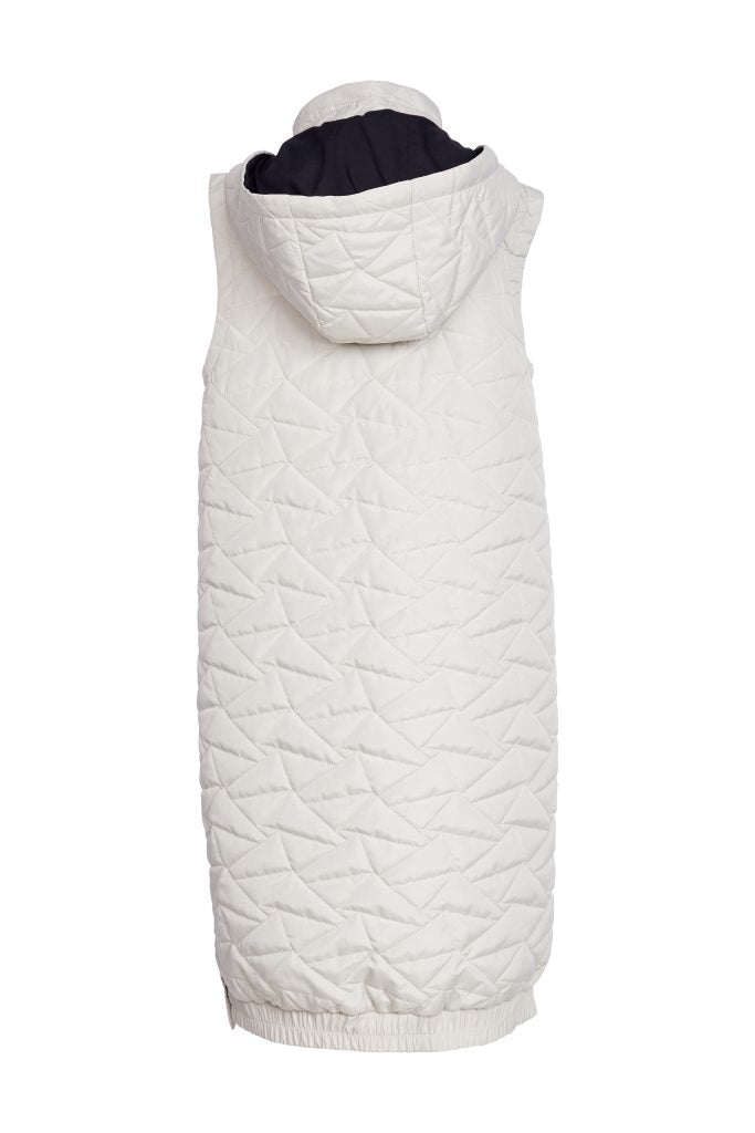 Naya Quilted Long Vest