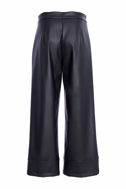 Naya Wide Leg Vegan Leather Pant