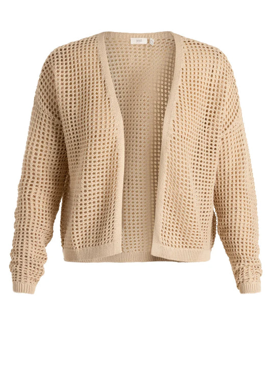 Yest Magda Light Sand Cardigan