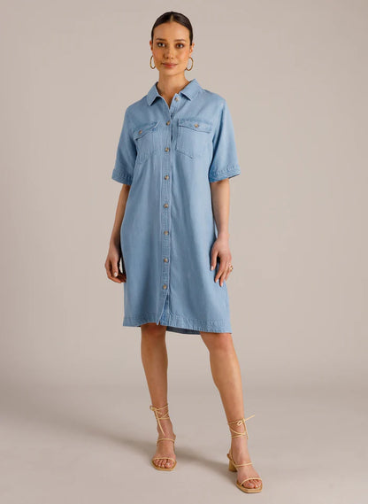 Yest Light Denim Dress