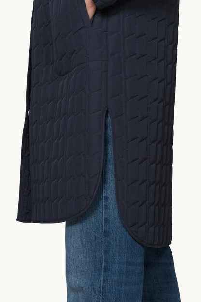 Ilse Jacobsen Quilted Coat - Black