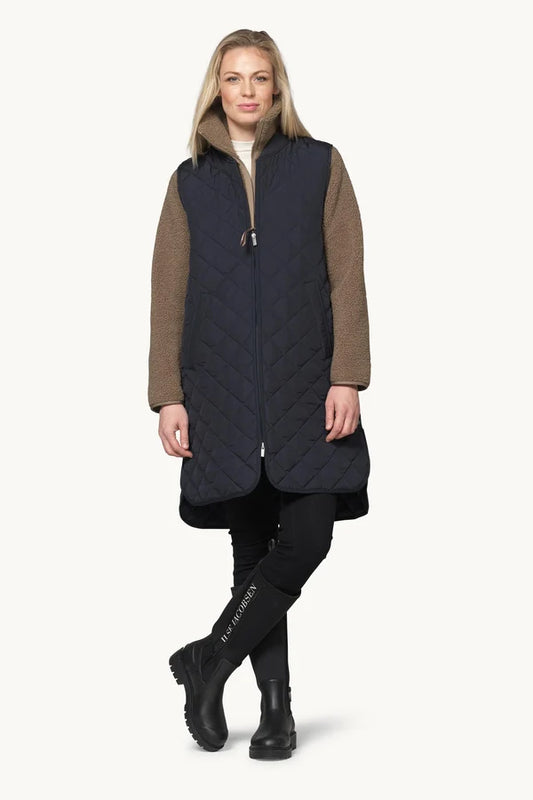 Ilse Jacobsen Quilted Vest - Black
